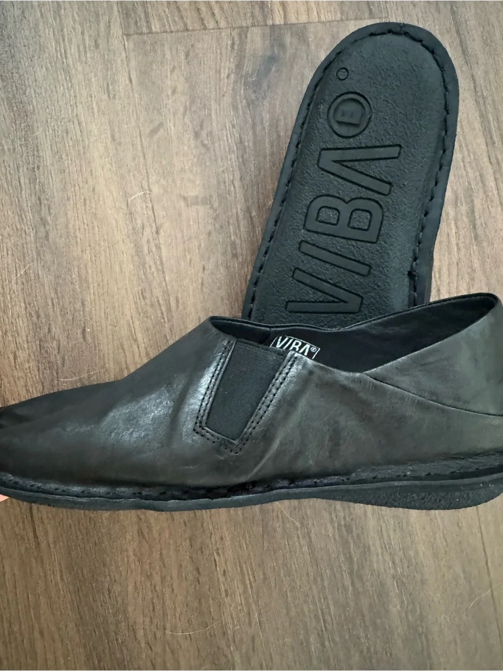 Zuma Leather Slip-On Loafer in Black